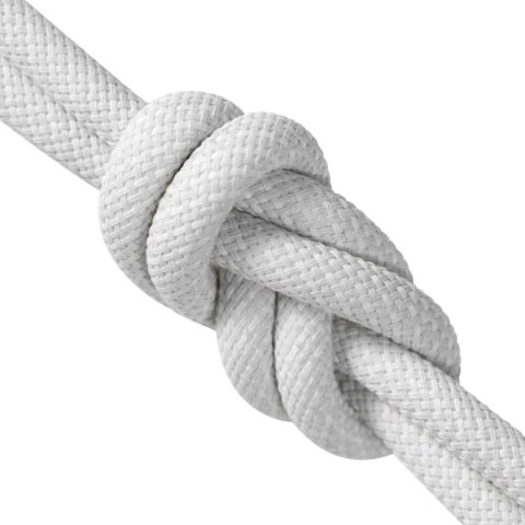 Kabel przewód do szybkiego ładowania Glimmer USB-A - USB-C 1m - biały BASEUS