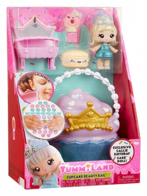 Lalka Yummiland Beauty Bag + Lip Gloss Cupcake MGA