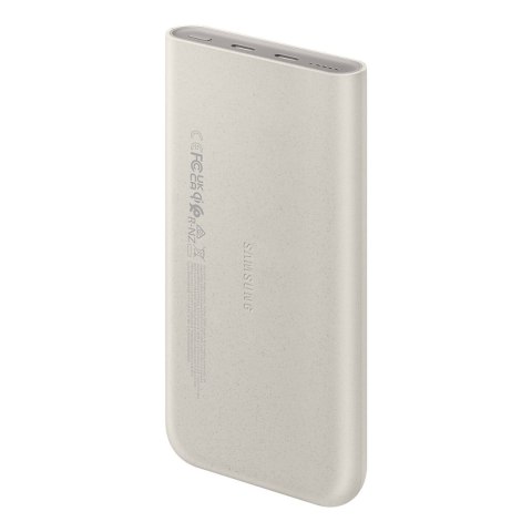 Powerbank indukcyjny Samsung 10000mAh 2x USB-C 25W SFC - beżowy SAMSUNG