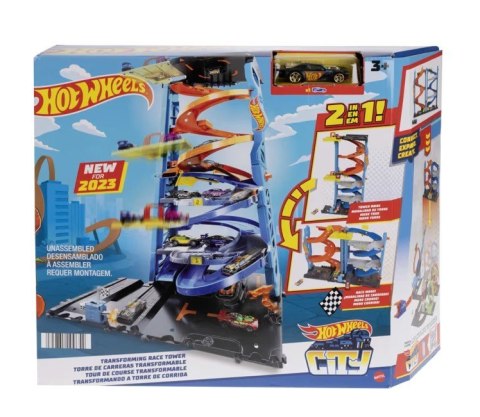 Tor City Wyścigowa wieża Hot Wheels