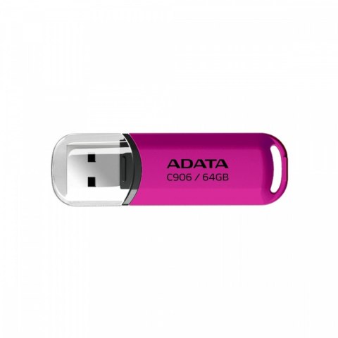 Pendrive C906 64GB USB2.0 różowy Adata