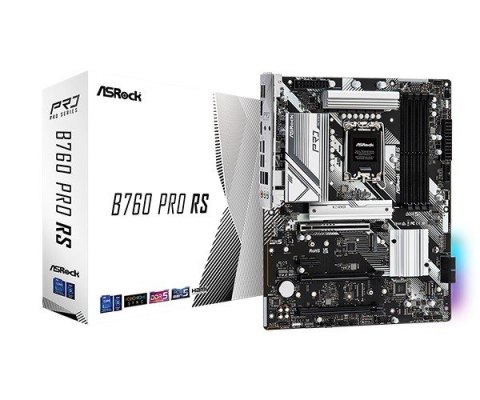 Płyta główna B760 Pro RS s1700 4DDR5 DP/HDMI/eDP M.2 ATX ASRock