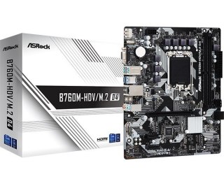Płyta główna B760M-HDV/M.2 D4 s1700 2DDR4 DP/HDMI mATX ASRock