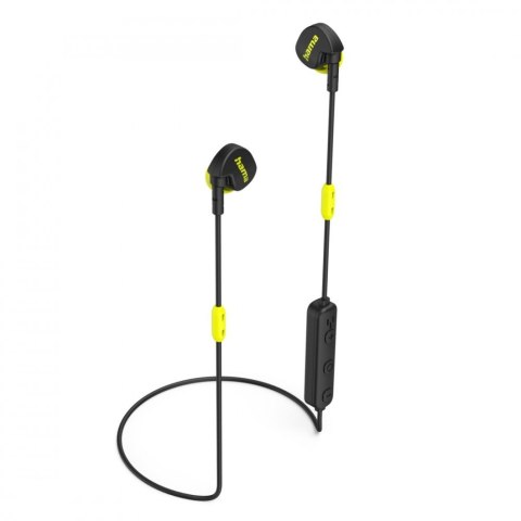 Słuchawki Freedom Athletics II bezprzewodowe dokanałowe z mikrofonem czarne Hama