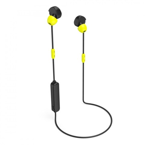 Słuchawki Freedom Athletics II bezprzewodowe dokanałowe z mikrofonem czarne Hama