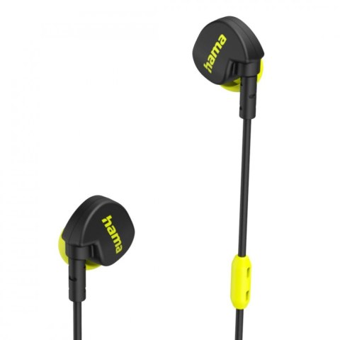 Słuchawki Freedom Athletics II bezprzewodowe dokanałowe z mikrofonem czarne Hama