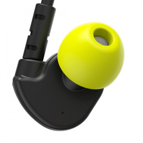 Słuchawki Freedom Athletics II bezprzewodowe dokanałowe z mikrofonem czarne Hama