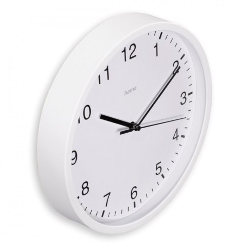 Zegar ścienny Elba 25 cm Biały Hama
