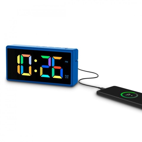 Budzik elektroniczny Ibiza Niebieski Hama