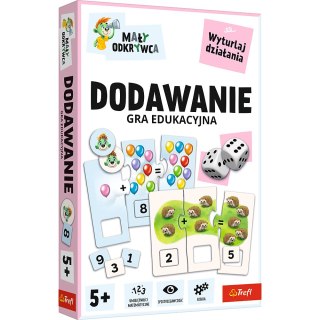 Gra dla dzieci Dodawanie Mały odkrywca Trefl 02805 Trefl Gry