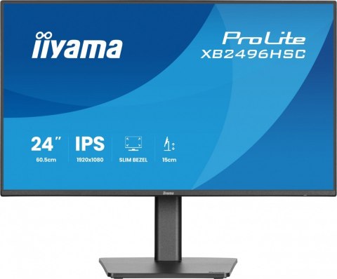 Monitor 24 cale XB2496HSC-B1 IPS, FHD, HDMI, USB-C (PD 65W), 144Hz IIYAMA