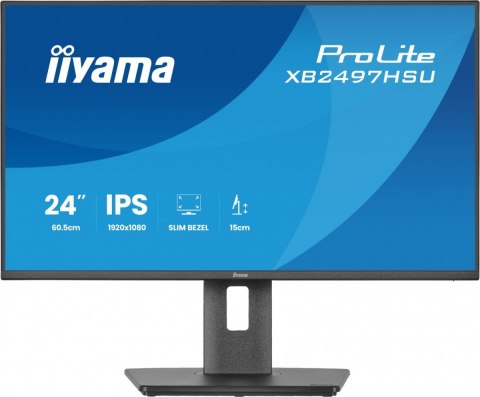 Monitor 24 cali XB2497HSU-B1 IPS, FHD, HDMI, DP, 120Hz IIYAMA