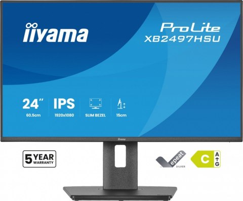 Monitor 24 cali XB2497HSU-B1 IPS, FHD, HDMI, DP, 120Hz IIYAMA