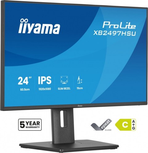 Monitor 24 cali XB2497HSU-B1 IPS, FHD, HDMI, DP, 120Hz IIYAMA