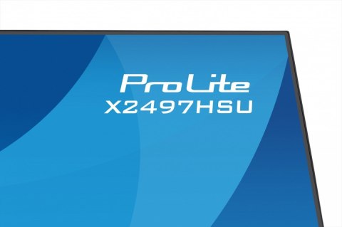 Monitor ProLite 23.8 cala X2497HSU-B1 IPS,FHD,HDMI,DP,120Hz,350CD,2xUSBv3.2, 2xUSB-C, GW 5lat IIYAMA