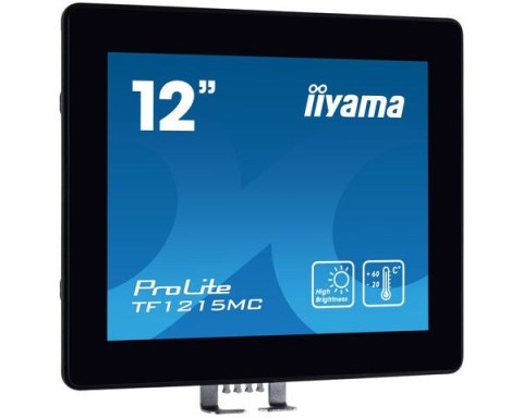 Monitor TF1215MC-B1 12cali IPS, HDMI, DP, VGA, IP65, poj.10pkt, 450cd/m2 IIYAMA