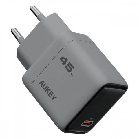 PA-C2 ładowarka sieciowa 1xUSB-C PD 45W 4A QC4+ PD3.0 AFC PPS FCP SCP SSCP AUKEY