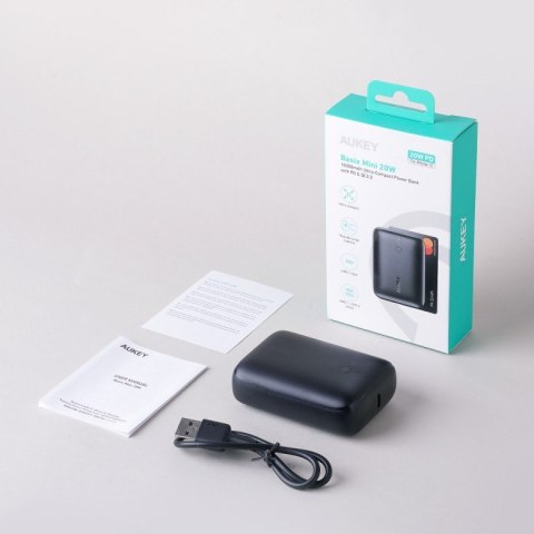 PB-Y55 MINI PowerBank 10000mAh 22.5W 2xUSB PD QC AUKEY