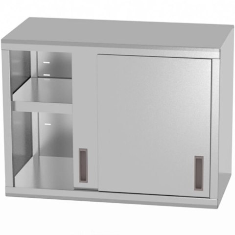 Szafka wisząca gastronomiczna z drzwiami suwanymi nierdzewna spawana 80x40x60 cm - Hendi 814178 Hendi
