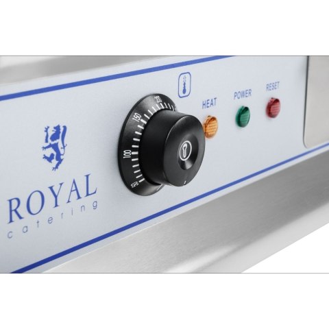 Grill podwójny elektryczna płyta grillowa 60cm Royal Catering