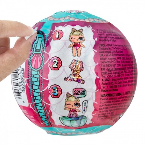 Laleczka L.O.L. Surprise Mermaids Syrenka w kuli niespodzianka MGA