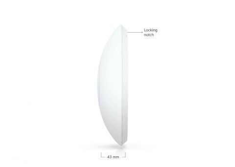 Punkt dostępowy Access Point U7 Long-Range 7300 Mbit/s Biały Obsługa PoE U7-LR UBIQUITI