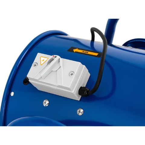 Wentylator dmuchawa przemysłowa osiowa do chłodzenia i cyrkulacji powietrza 1100 W śr. 400 mm MSW