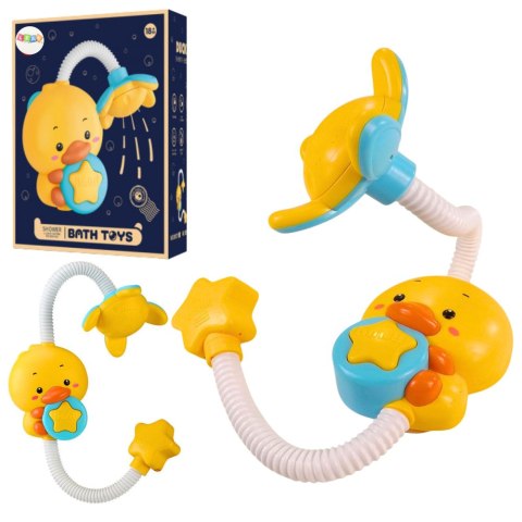 Zabawka Do Kąpieli Kaczka Kaczuszka Prysznic Na Baterie LEAN Toys