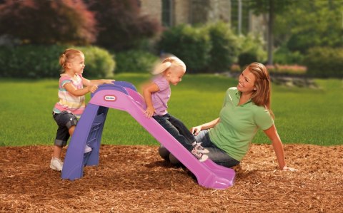 Zjeżdżalnia Moja pierwsza zjeżdżalnia różowa Little Tikes