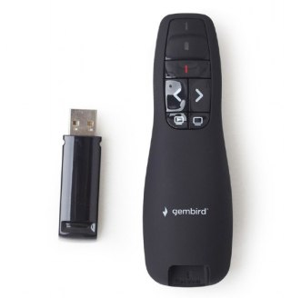 Bezprzewodowy prezenter laserowy 2 Gembird