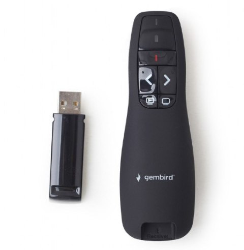 Bezprzewodowy prezenter laserowy 2 Gembird