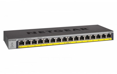 Przełącznik GS116LP Switch niezarządzalny 16xGE PoE+ Netgear