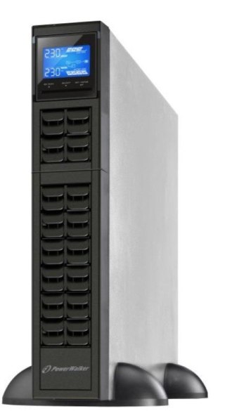 UPS ON-LINE 2000VA 4X IEC OUT, USB/RS-232, LCD, RACK19''/TOWER PowerWalker