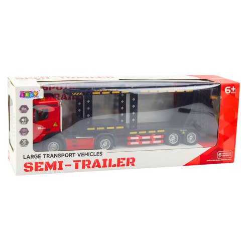 Duża Laweta Lora Zdalnie Sterowana RC 2.4G 6CH Czerwona LEAN Toys