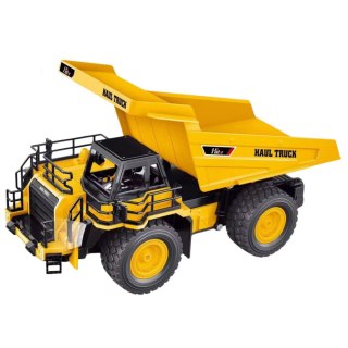 Wywrotka Górnicza Zdalnie Sterowana RC 2.4G 9CH Żółta LEAN Toys