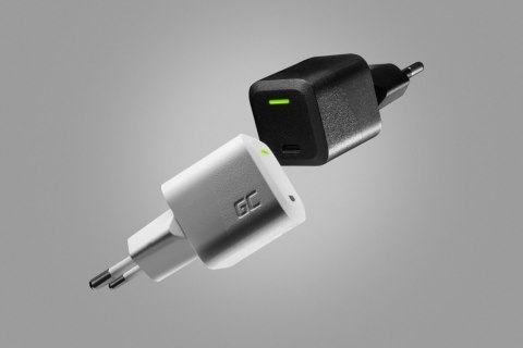 Ładowarka GC PowerGaN 33W PD 3.0 QC 3.0 USB-C biała Green Cell