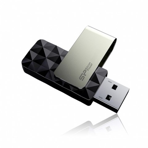 Pendrive BLAZE B30 32GB USB 3.0 LED czarny Silicon Power