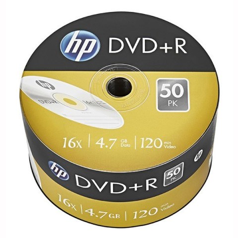 Płyty HP DVD+R 16x 4,7GB 50P DRE00070-3 69305 Verbatim