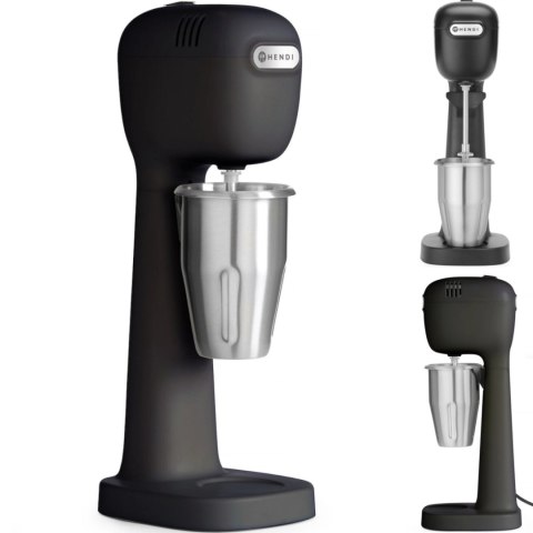 Shaker spieniacz do koktajli mlecznych 400 W czarny - Hendi 221600 Hendi