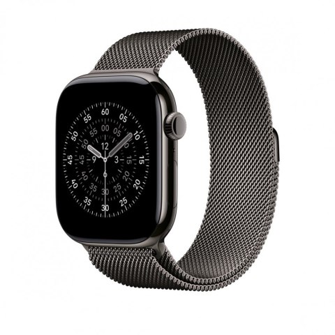 Bransoleta mediolańska w kolorze łupku do koperty 46 mm - rozmiar S/M Apple