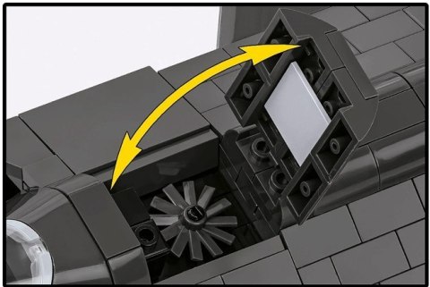 Klocki F-35B Lightning II 614 elementów Cobi Klocki