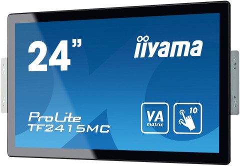 Monitor 24 TF2415MC-B2 pojemnościowy 10PKT, pianka, HDMI, DP IIYAMA