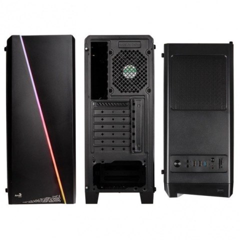 Obudowa komputerowa PGS CYLON RGB ADVANCE BLACK/USB3/ATX AeroCool