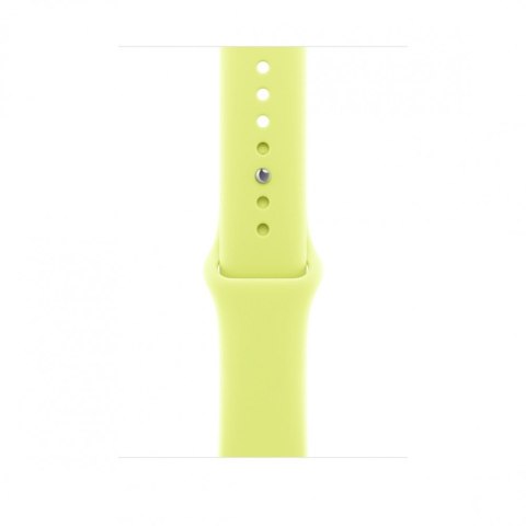 Pasek sportowy w kolorze neonowym żółtym do koperty 46 mm - rozmiar M/L Apple