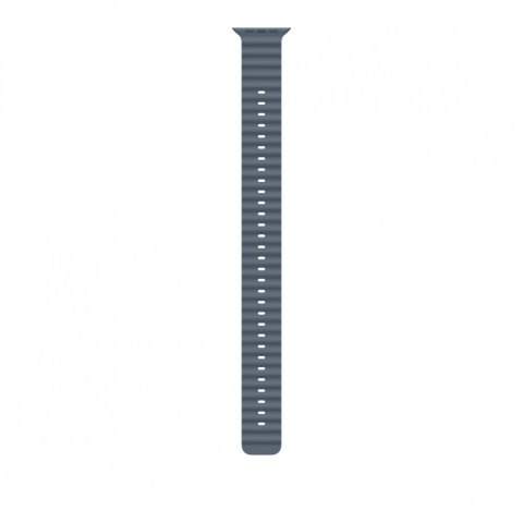 Przedłużka do paska Ocean w kolorze marynarskiego granatu do koperty 49 mm - elementy z tytanu w kolorze naturalnym Apple