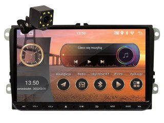 Radio samochodowe CP02 2DIN 9 cali ekran dotykowy Android/WiFi/GPS/CARPLAY BLOW