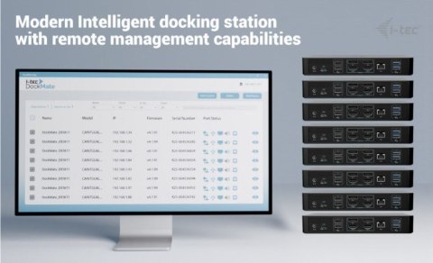 Stacja dokująca Universal Intelligent Dual Display Docking Station Power Delivery 100W I-tec