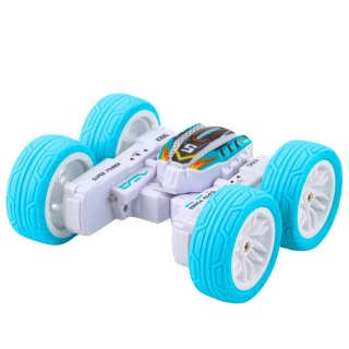 Auto Terenowe Akrobatyczne Zdalnie Sterowane 360° Niebieskie 1:32 LEAN Toys