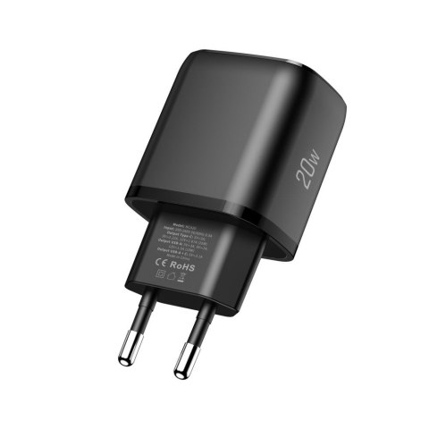 Ładowarka sieciowa NCA20 USB-A USB-C PD QC 20W - czarna Tech-Protect