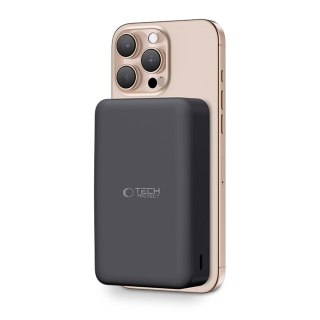 Powerbank 20000mAh z MagSafe kablem USB-C 30 cm - czarny Tech-Protect